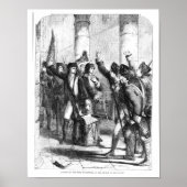 Ein Treffen der irischen Freiwilligen Poster (Vorne)