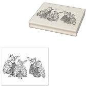 Ein Treffen der Vögel Gummistempel (Stempel)