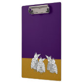 Ein Treffen der Vögel Klemmbrett (Links)