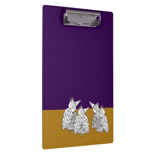 Ein Treffen der Vögel Klemmbrett (Rechts)