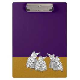 Ein Treffen der Vögel Klemmbrett