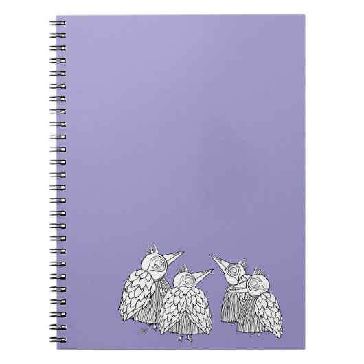 Ein Treffen der Vögel Notizblock (Vorderseite)