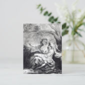 Ein Treffpunkt für die Liebe Postkarte (Stehend Vorderseite)