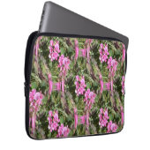 Ein Trellis süßer Erbsen... Laptopschutzhülle (Vorne Rechts)
