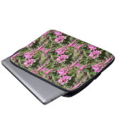 Ein Trellis süßer Erbsen... Laptopschutzhülle (Vorne Knopf)