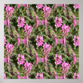 Ein Trellis süßer Erbsen... Poster (Vorne)