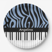 Ein trendiges und angesagtes Musikdesign mit Klavi Pappteller (Vorderseite)