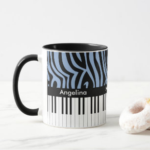 Ein trendiges und angesagtes Musikdesign mit Klavi Tasse