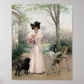 Ein treuer Begleiter | Louise Abbéma Poster (Vorne)