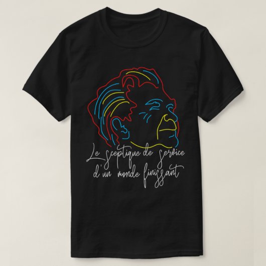 Ein Tribut an Cioran T-Shirt (Design vorne)