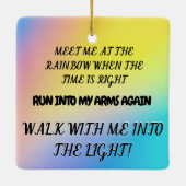 Ein Tribut an das bedingungslose Liebe-1-Foto des Keramikornament (Rückseite)