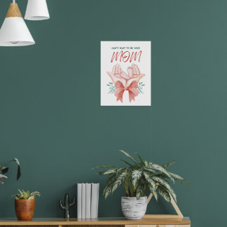 Ein Tribut an das Kunstgedicht der Mutterschaft" Poster