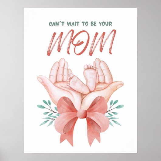 Ein Tribut an das Kunstgedicht der Mutterschaft" Poster (Vorne)