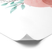 Ein Tribut an das Kunstgedicht der Mutterschaft" Poster (Ecke)