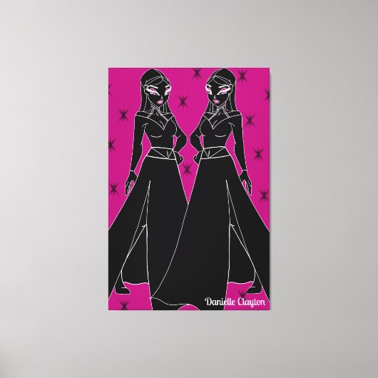 Ein Tribut an das Selbst Leinwanddruck (Vorderseite)