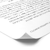 Ein Tribut an den Hund, den besten Freund des Mens Poster (Ecke)