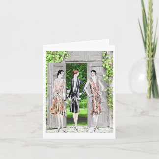 Ein Trio-Eingang Karte