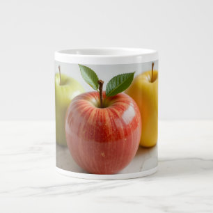 Ein Trio von Äpfeln Jumbo-Tasse