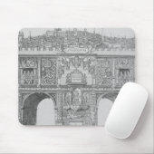 Ein Triumphbogen, graviert von William Kip, 1604 Mousepad (Mit Mouse)