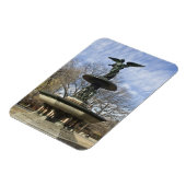 Ein trockener Winter Bethesda Brunnen im Central P Magnet (Linke Seite)