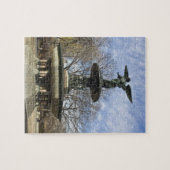 Ein trockener Winter Bethesda Brunnen im Central P Puzzle (Horizontal)