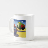 Ein trocknender Tag 2007 Kaffeetasse (Vorderseite Links)