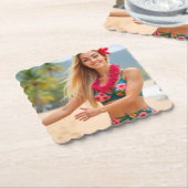 Ein tropischer Moment: Helenas Hula-Tanz Untersetzer (angewinkelt)