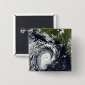 Ein tropischer Wirbelsturm Button (Vorne & Hinten)