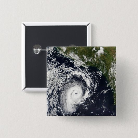 Ein tropischer Wirbelsturm Button (Vorne & Hinten)