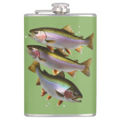 Ein Trostpfeil Flachmann (Vorderseite)