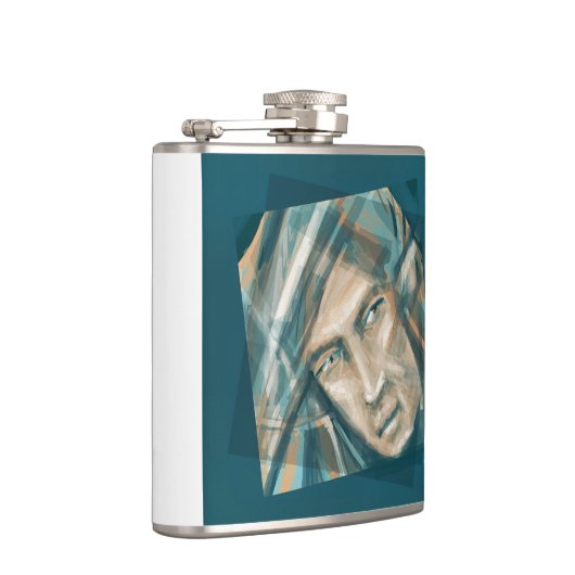 Ein trotziger grüner Elf Flachmann (Rechts)