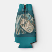 Ein trotziger grüner Elf Flaschenkühler (Rückseite)