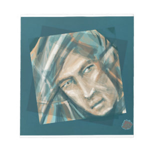 Ein trotziger grüner Elf Notizblock