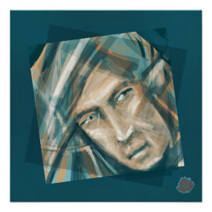 Ein trotziger grüner Elf Poster