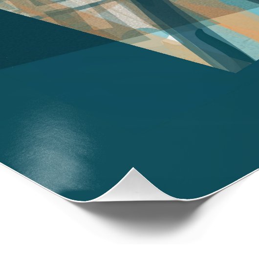 Ein trotziger grüner Elf Poster (Ecke)