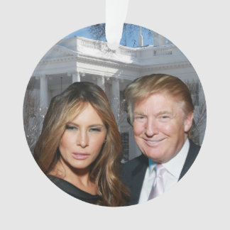 Ein Trump-Weihnachten: Donald und Melania Ornament