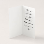 Ein tu lado (Innenseite)