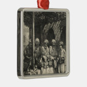 Ein türkisches Café Silbernes Ornament (Rechts)