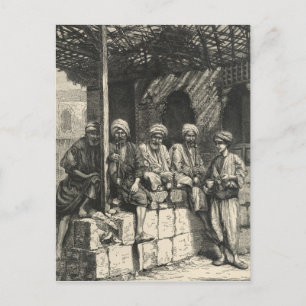 Ein türkisches Kaffeehaus Postkarte