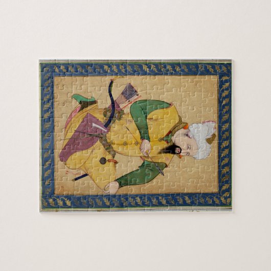 Ein turkoman-oder Mongole-Leiter, der einen Pfeil, Puzzle (Horizontal)