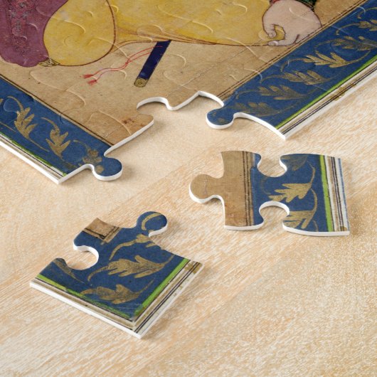 Ein turkoman-oder Mongole-Leiter, der einen Pfeil, Puzzle (Seite)