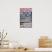 Ein Turnier in London: Jousting Poster (Küche)