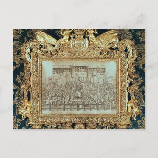 Ein Turnier Postkarte (Vorderseite)