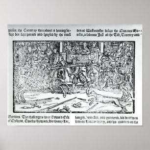 Ein turnierendes Turnier Poster