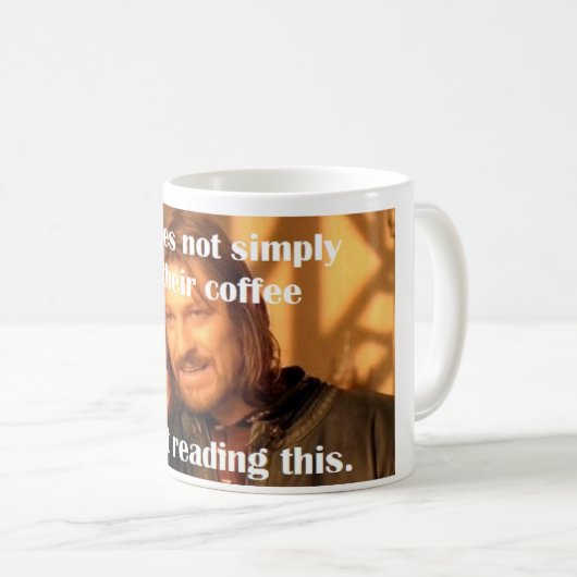 Ein tut nicht einfach kaffeetasse (VorderseiteRechts)