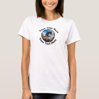 Ein Tuxedo-Cat-T - Shirt mit benutzerdefiniertem T