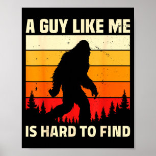 Ein Typ wie ich ist schwer im Wald zu finden Lusti Poster