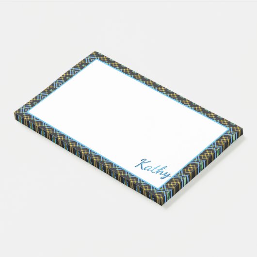 Ein übergroßer Beitrag für Kathy oder Sie Post-it Klebezettel (angewinkelt)