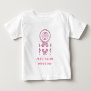 Ein Überlebend-Lieben ich Baby T-shirt