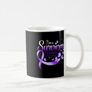 Ein Überlebender Fibromyalgie-Butterfly Kaffeetasse